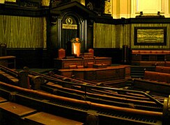 Council chamber within County Hall