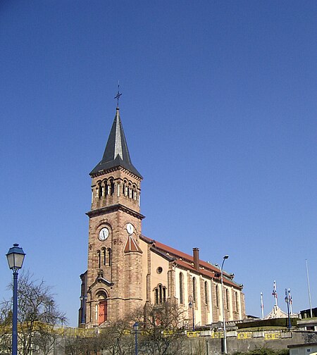 Le Thillot, Eglise Saint Jean Baptiste