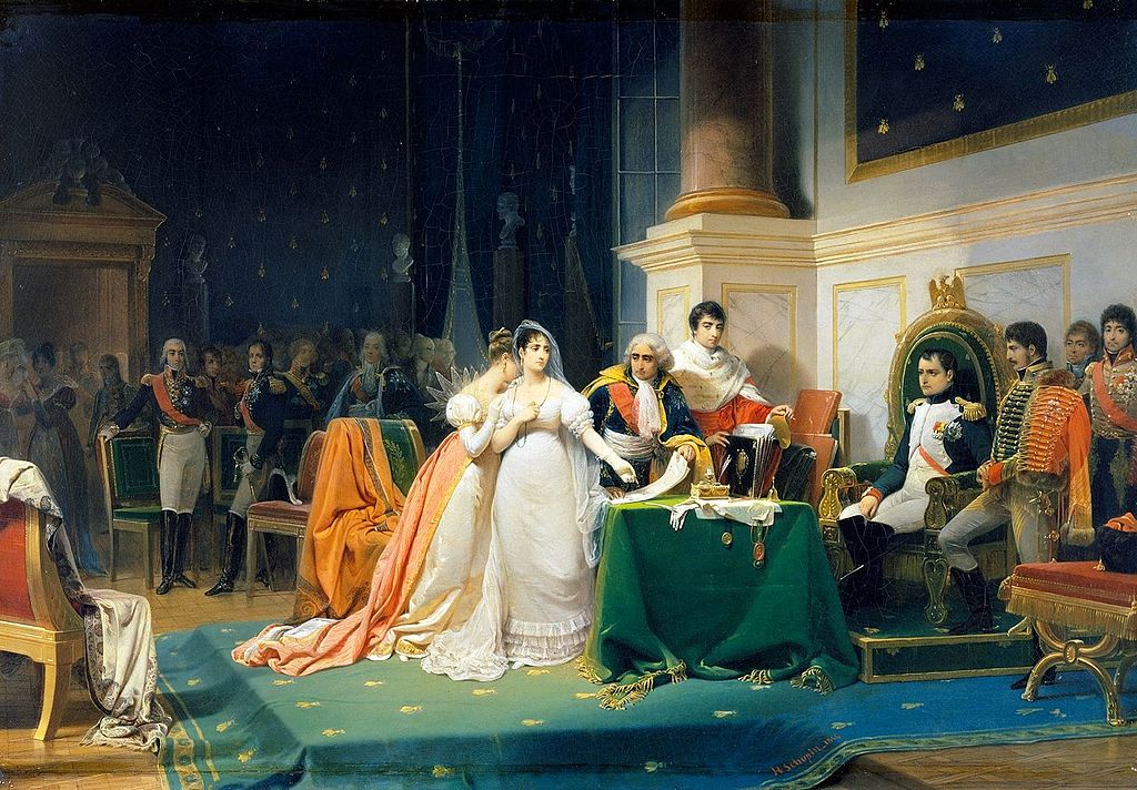  Le divorce de l'Impératrice Joséphine 15 décembre 1809 (Henri-Frederic Schopin) 