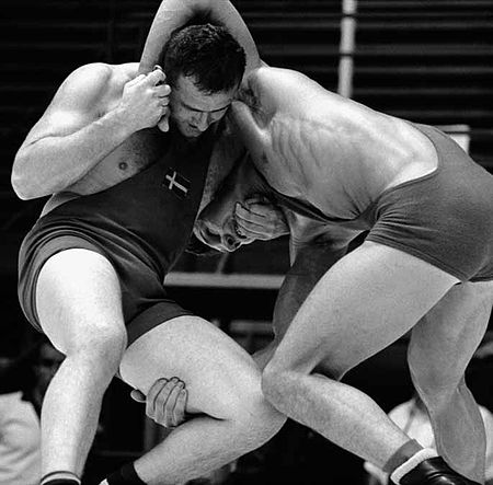 Lennart Eriksson vs Aleksandr Medved, Tokyo1964.jpg