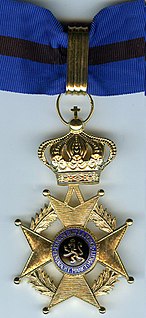 <span class="mw-page-title-main">Order of Leopold II</span> Order of Belgium