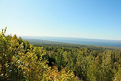 Vue depuis le mont Marten