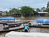 Port of Leticia in wet season