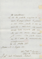 manuscrit : lettre autographe