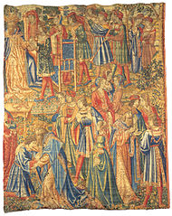 Tapestry at the Seu Vella in Lleida