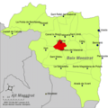 Розташування муніципалітету Ла-Джана у комарці Бахо-Маестрасго