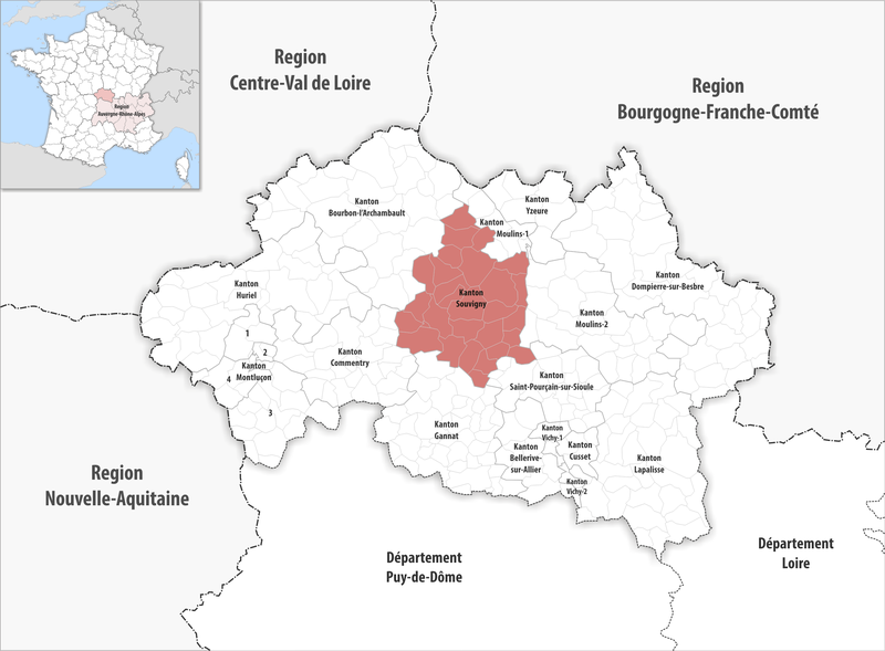 File:Locator map of Kanton Souvigny.png