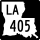 Louisiana Highway 405 marker