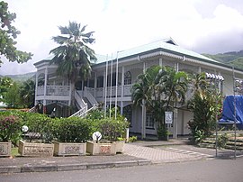 Het stadhuis van Paea