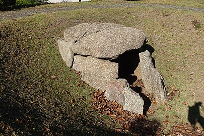 Braga udalerriko Lamas herriko mamoa, Portugalen, Neolitoko talde hilobia