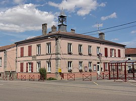 The town hall in Mangiennes