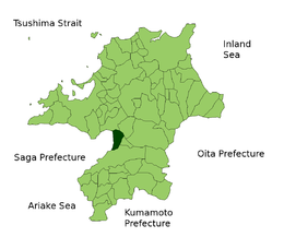 Ogōri - Harta