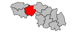 Cantone di Guémené-sur-Scorff – Mappa