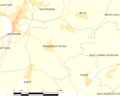 Bussières-et-Pruns所在地圖 ê uī-tì