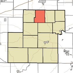 Location in Owen County