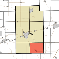 Location in Wabash County