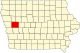 Satelitní mapa Crawford County