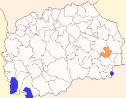 Location of Vasilevo Municipality