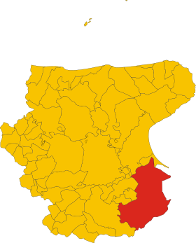 Localização da Cerignola