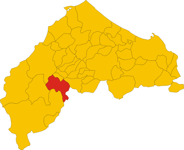 Serra San Quirico - Localizazion