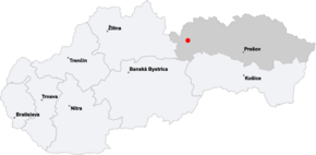 Poziția localității Vysoké Tatry