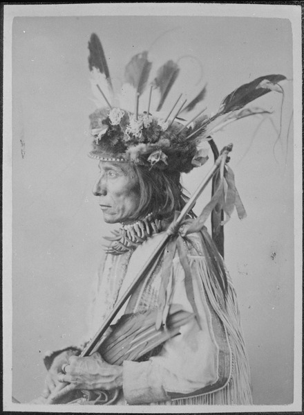 File:Medicine Bear-Ma-To-Ican. Cut Head, Sioux, 1872 - NARA - 519023.tif