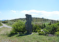 Menhir du Landre sur le causse de Blandas