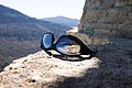 Sports sunglasses for mountain climbing and hiking