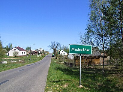 How to get to Michałów Mały with public transit - About the place