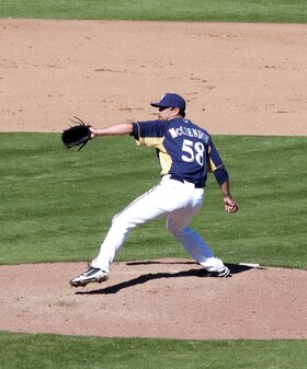 A cikk szemléltető képe Mike McClendon (baseball)