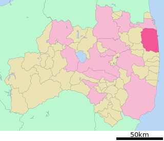南相馬市位置図
