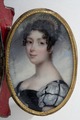 La reine Desideria, miniature de 1818.