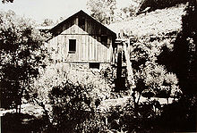 One of the first mills in Caxias do Sul, in the district of Sao Romedio, owned by Giacomo Clamer, Giovanni Battista Longhi and Giustina Brustolin. 1881. Moinho-Caxias-1881.jpg