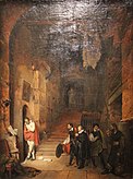 Montaigne visitant Le Tasse en prison (1820) (Musee Fabre, Montpellier)