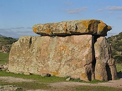 O dolmen de Sa Coveccada