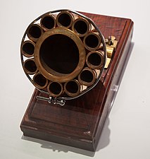Modèle réduit de mortier à âmes multiples (17e siècle)[12]