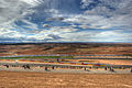 Motorland Aragón. Parking A. Grada Tres Pinos