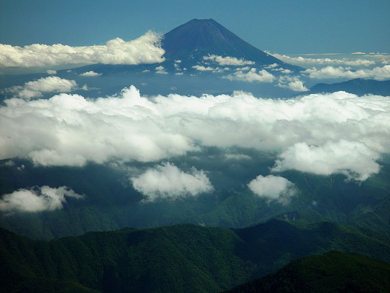 File:Mount Fuji from Mount Kita.jpg