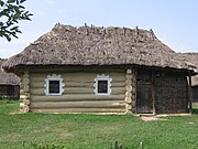 Casa de troncs a Pyrohiv
