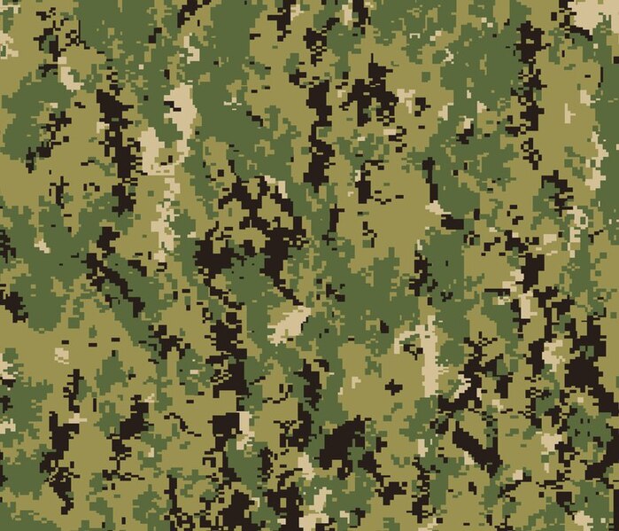 File:NWU Type III camouflage pattern swatch, AOR 2.jpg