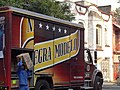 Negra Modelo Beer Truck and Worker - Condesa District - Mexico City - Mexico (6480194857).jpg