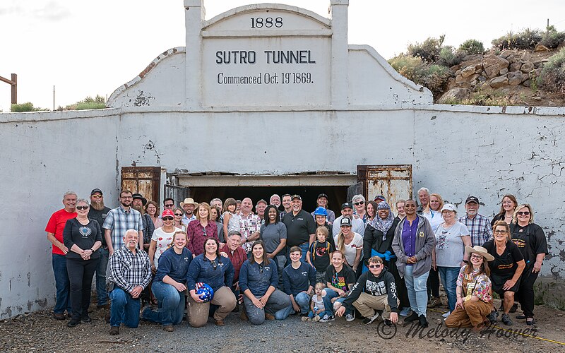 File:Nevada State Politicians with the Friends of Sutro Tunnel.jpg