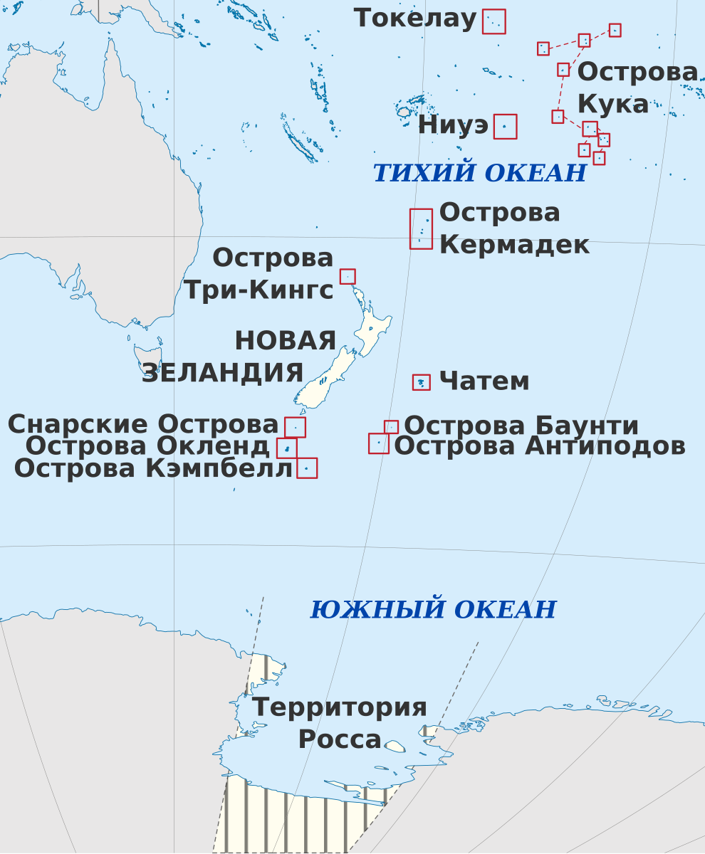 На карте океанов новую зеландию. Флаг островов Кермадек. Токелау на карте. Острова три-Кингс. Остров Окленд на карте.