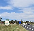 English: Town entry sign at Nimmitabel, New South Wales