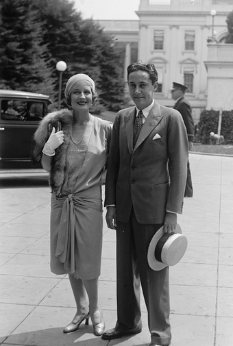 Norma Shearer et Irving Thalberg en 1929.