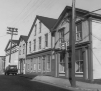 North Water Street in early 1960s, prior to creation of historic district North Water Street, New Bedford, MA, early 1960s.png