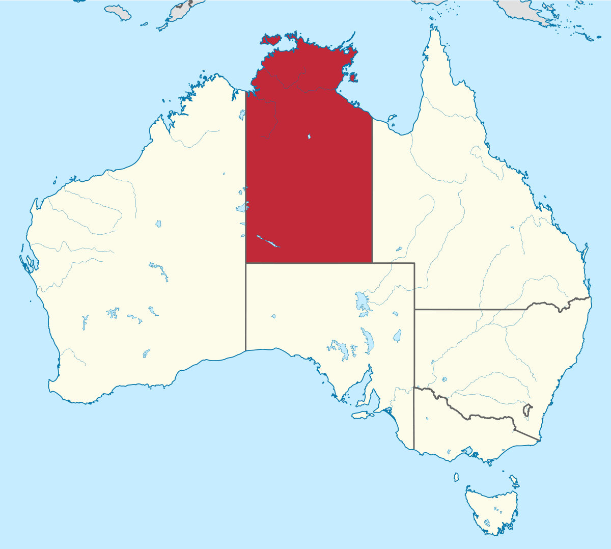 Южная австралия страны. Northern Territory Австралия. Карта Северной территории Австралии. Северная Австралия — Северная территория, Австралия. Территория Австралии на карте.