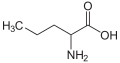 Deutsch: Struktur von Norvalin English: Structure of Norvaline