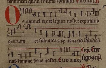 English: Antiphon of Advent Français : Antienn...