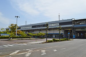 Omi-Imazu Station, ekisha.jpg